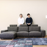 创意日式布艺沙发转角组合简约现代宜家小户型客厅沙发贵妃布沙发