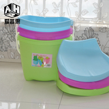 塑料拖地桶可坐钓鱼桶家用收纳水桶带盖玩具零食收纳凳洗澡手提桶