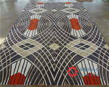 正品高端地毯现代卧室客厅长方形几何抽象欧式美式会议室羊毛地毯