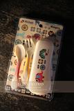 【现货】日本richell利其尔限量动物园叉勺旅行装 儿童餐具带盒子