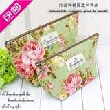 韩国进口正品代购Beads Garden唯美花朵碎花化妆包手包随身包