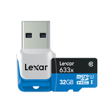 雷克沙Lexar 633x 32G TF卡高速手机存储卡 microSD内存卡