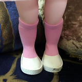 橘子太太独家沙龙娃娃衣服bjd手工娃衣定制粉色短袜16寸适用
