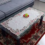 高档欧式田园镂空刺绣花桌布家用茶几布布艺长方形小桌布环保特价