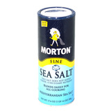 【天猫超市】莫顿 无碘细海盐 500g 食用盐 调味品 美国进口盐