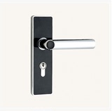 正品室内锁现代简洁卧室内房门锁名门静音门锁MV0703亮铬双舌锁具