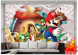 景王直销3D瓷砖背景墙 卡通儿童电视沙发客厅室内微晶石地板墙砖