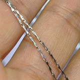 周大生PT950项链铂金项链元宝项链330一克3.58克43.5厘米和45厘米