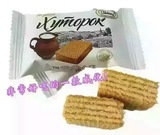 俄罗斯进口威化芝士奶酪奶罐农庄威化饼干 糖果甜点零食