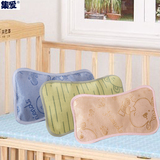 集爱夏季婴儿枕头0-3-6岁宝宝-1幼儿童枕头夏天冰丝防偏定型凉枕