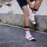 男士国旗款足球袜定制款全棉中筒休闲潮流个性世界杯冠军袜子足球