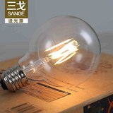 高亮节能工业风仿古光源爱迪生复古LED灯泡创意个性螺旋灯泡