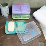 【天猫超市】振兴 塑料双格肥皂盒防水便捷式旅行香皂盒沥水皂盒