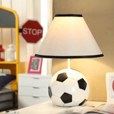 那澜多好 创意欧式地中海时尚儿童客厅书房床头灯桌灯 新足球台灯