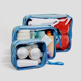 化妆包 组合三件套519男女旅行透明洗漱包 旅行收纳包