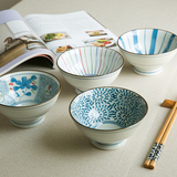 饭碗陶瓷碗家用米饭碗仿日本餐具日式碗和风创意微波炉吃饭碗瓷碗