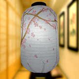 日式灯笼 樱花纸灯笼批发 吊灯罩 图案 日本料理 餐厅吊灯装饰
