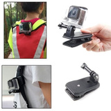 批发相机背包夹适用于小相机蚁运动goproHero4/360度调节夹子配件