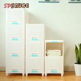 日本SPSAUCE多层自由组合收纳柜 夹缝收纳箱杂物缝隙客厅厨房收纳