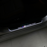 宝马迎宾流光动态踏板BMW1 3 5 7系520525X5X6氛围灯开门槛灯改装
