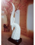 领头羊羚羊头摆设 树脂创意艺术雕塑 家居娱乐会所大堂展柜摆件