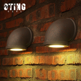LOFT创意个性复古咖啡厅吧台服装店射灯美式水管灯壁灯过道工业风