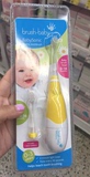 英国原装进口baby-brush 0-18个月宝宝电动牙刷 软毛舒适