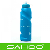 SAHOO鲨虎 无味便携塑料挤压骑行水壶 自行车骑行水壶700ML 包邮