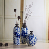 爱尚泥手工时尚花瓶 景德镇陶瓷器现代简约家居客厅软装饰品摆件