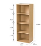 特价简易小柜子 宜家木质格柜儿童玩具储物柜自由组合书柜置物柜
