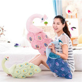毛绒玩具布娃娃孔雀抱枕靠垫枕儿童可爱创意礼品玩偶公仔生日礼物
