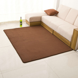 珊瑚绒短毛地毯卧室客厅茶几垫瑜伽垫地垫加厚儿童地毯垫定制满铺