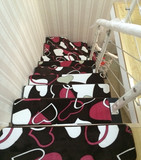 特价珊瑚绒楼梯垫 踏步垫 防滑免胶自粘 定制定做旋转角楼梯地毯