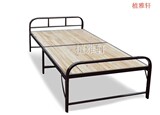 钢木折叠床单人床实木床双人床木板床简易床午休床1.2米床