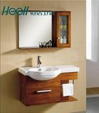 恒洁新款棕色浴室柜组合整体洗漱台面盆柜洗脸池洗手台盆柜9051