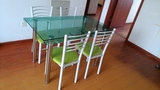 餐桌椅（库存全新）带4把椅子 北京二手旧家具 免费送货