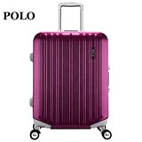 POLO铝框拉杆箱飞机轮20旅行箱26外交行李箱25登机皮箱官男女29寸