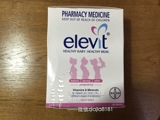 澳洲直邮代购 Elevit爱乐维孕妇叶酸维生素片 100粒