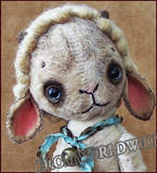 代购毛绒玩具娃娃真主安拉熊艺术家古董艺术羊泰迪熊娃娃婴儿可爱