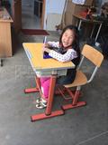 中小学生 课桌椅 学生课桌椅 塑钢课桌椅 学生桌 单人升降课桌椅