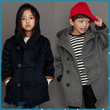 韩国代购童装进口[现货]2015冬男童D 4272 加厚夹棉外套