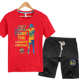 NBA篮球衣服勇士队服库里30号科比24号衫男学生夏装短袖T恤套装