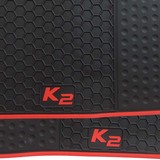 起亚k2K3专用橡胶脚垫防水秀尔锐欧远舰智跑新老专车专用汽车脚垫