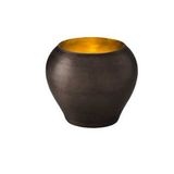 Tao源于美国 新品印度进口多色烛台 纯手工制作防风圆形烛杯 古铜
