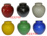 景德镇陶瓷器茶叶罐多款单颜色釉盖罐储物坛家居装饰摆设