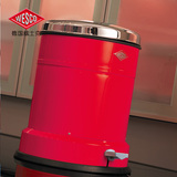 WESCO/威士克德国公爵桶欧式创意不锈钢脚踏垃圾桶金属垃圾筒12升