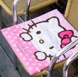 韩国代购公主家居海外进口 粉色 日本KT小猫 公主女童坐垫桌椅垫P