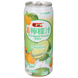 【天猫超市】台湾进口Hamu-金桔柠檬汁果汁饮料490ml/听 果汁$