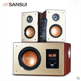 Sansui/山水 GS-6000(32A)蓝牙音箱台式电脑可插卡遥控低音炮音响