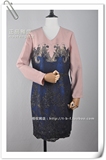 《专柜正品代购》雅莹G14IC4119A时尚高级系列粉色连衣裙